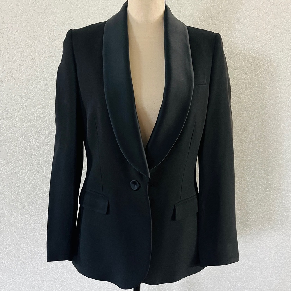 Viktor&Rolf (US 4) Women’s Tuxedo Jacket Black - Italian Size 42 Made in Italy